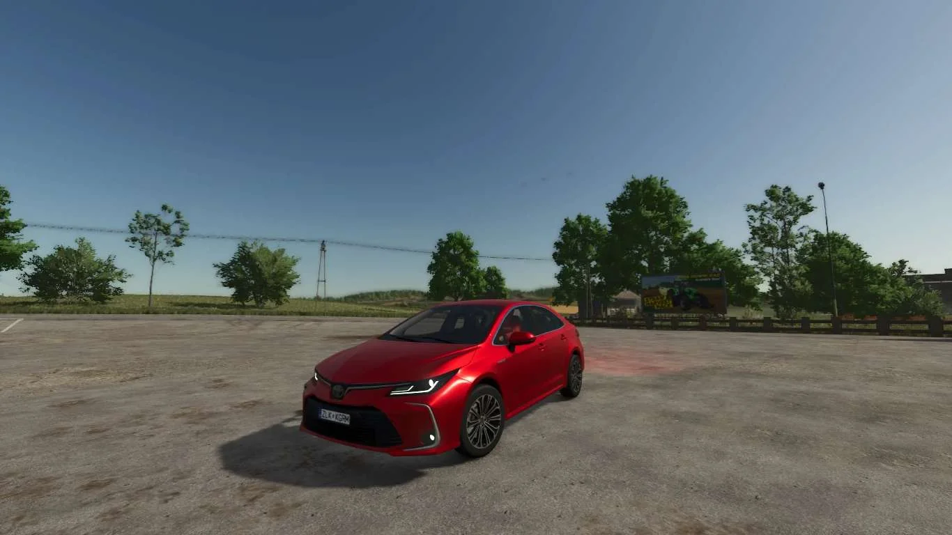 FS25 Toyota Corolla 2022 v1.0 Cars Mod FS25 Mod Free Download