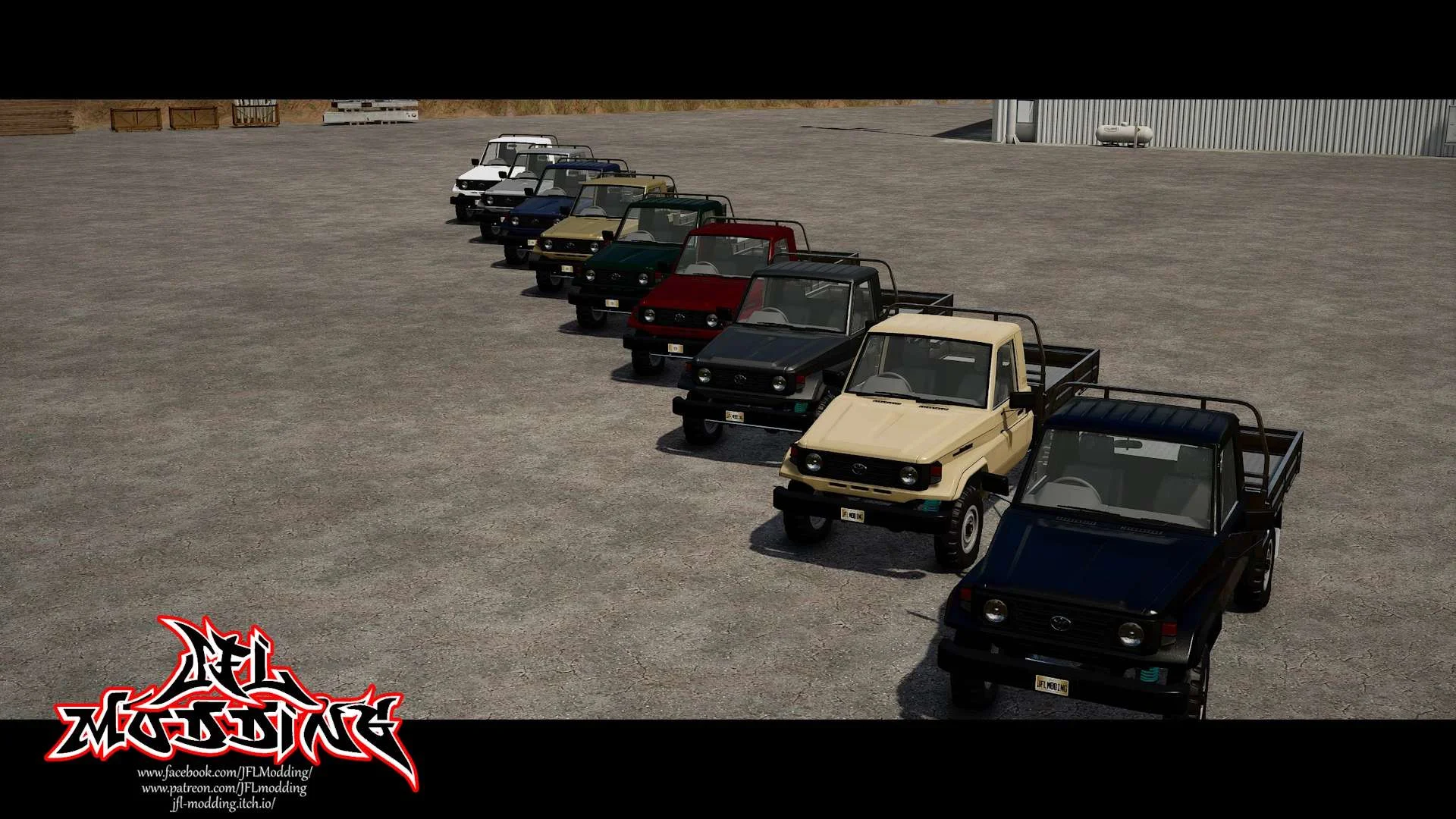 FS25 Toyota HDJ79 Landcruiser v1.0 Cars Mod FS25 Mod Free Download