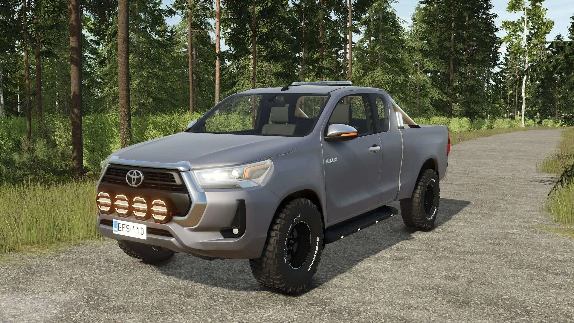 FS25 Toyota Hilux 22 Edit v1.0 Cars Mod FS25 Mod Free Download