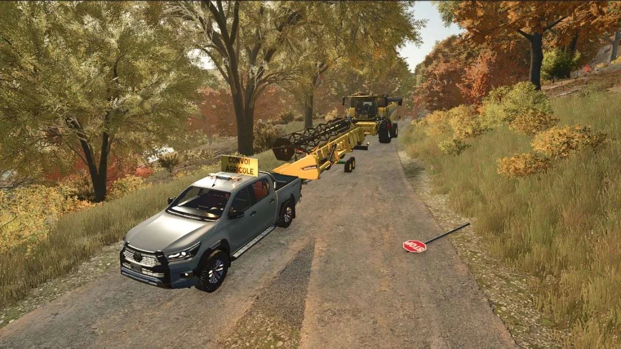 FS25 Toyota Hilux Agricole v1.0 Cars Mod FS25 Mod Free Download