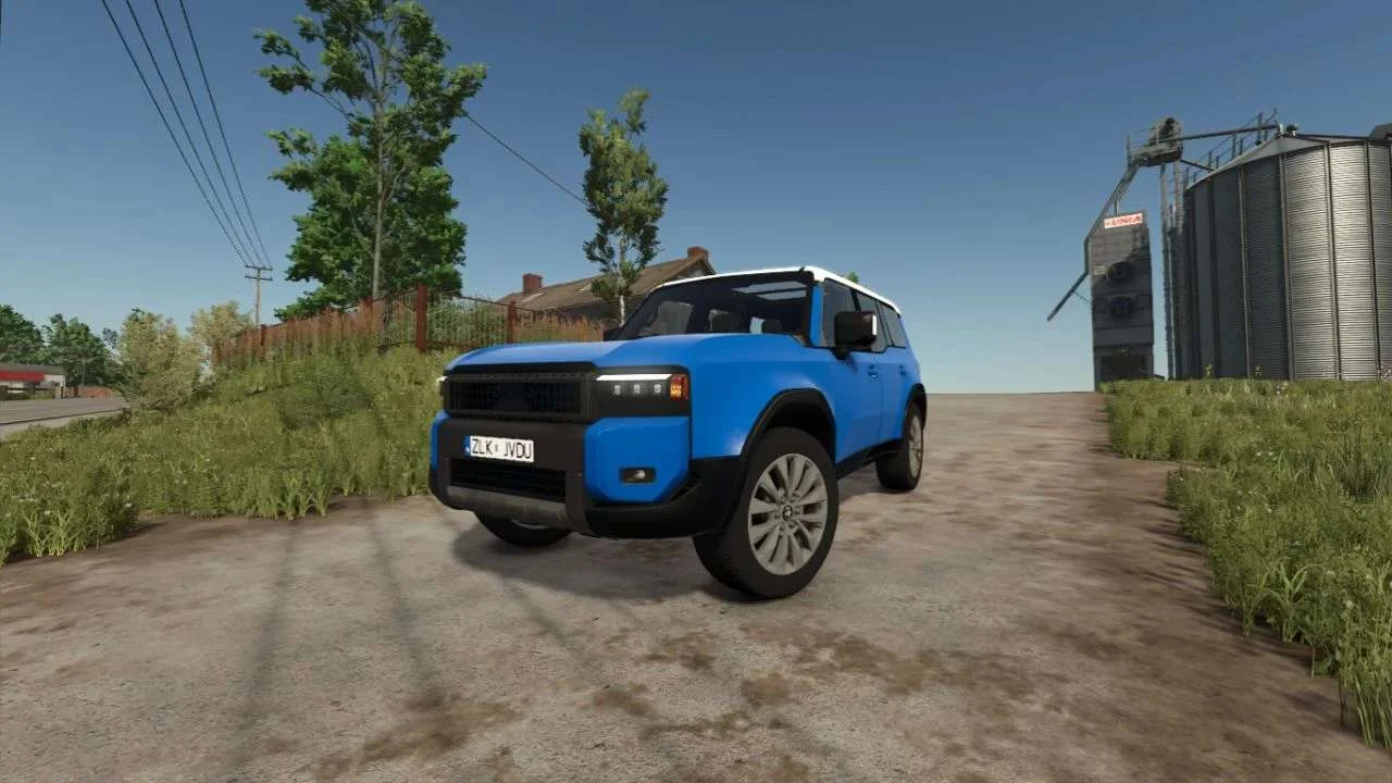 FS25 Toyota Land Cruiser v1.0 Cars Mod FS25 Mod Free Download