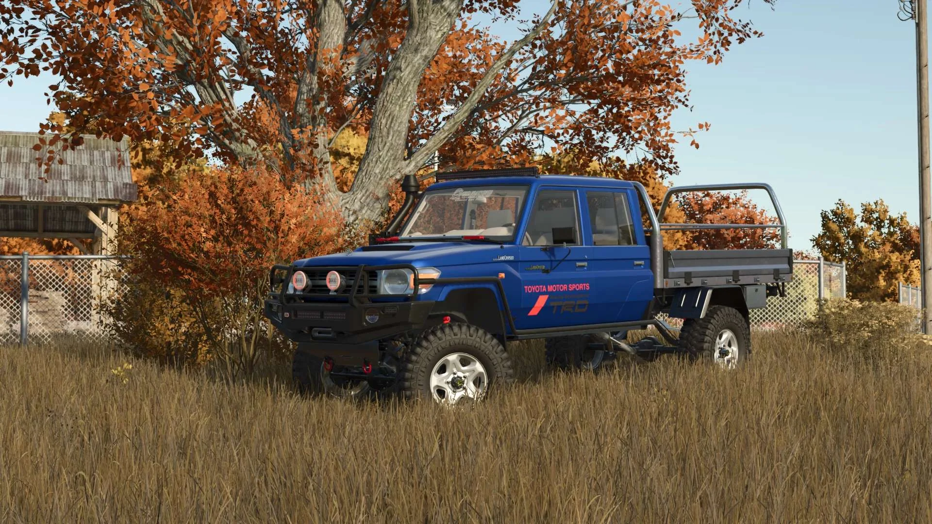 FS25 Toyota Land Cruiser VDJ76 v1.0 Cars Mod FS25 Mod Free Download