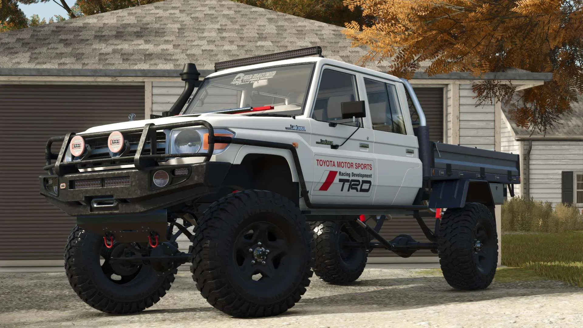 FS25 Toyota Land Cruiser VDJ76 v1.2 Cars Mod FS25 Mod Free Download