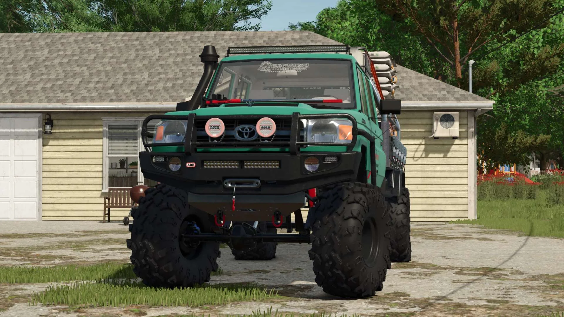 FS25 Toyota Land Cruiser VDJ76 v1.3 Cars Mod FS25 Mod Free Download
