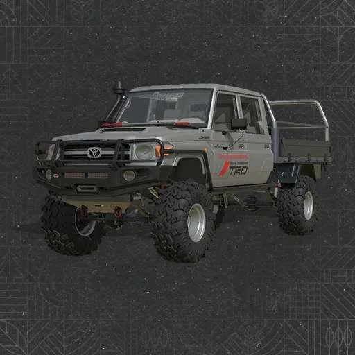 FS25 Toyota LC VDJ76 v1.0 Cars Mod FS25 Mod Free Download