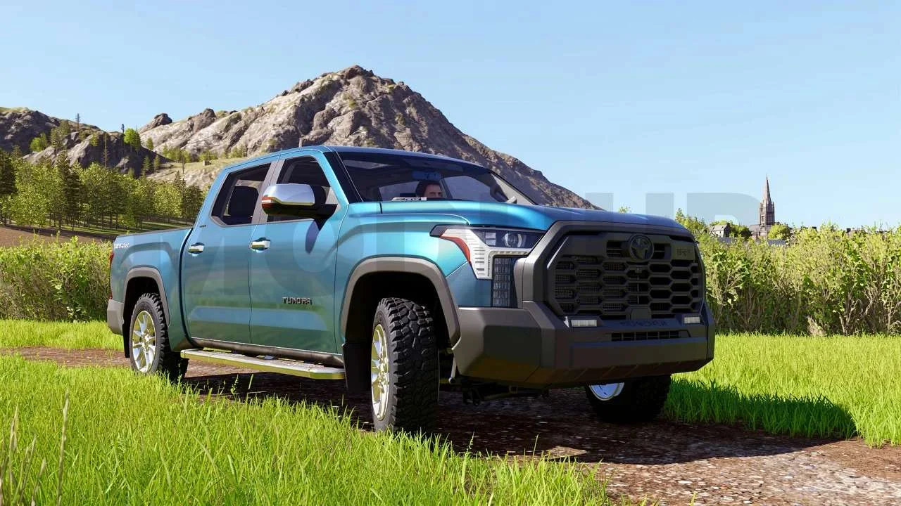 FS25 Toyota Tundra TRD 2024 v1.0 Cars Mod FS25 Mod Free Download