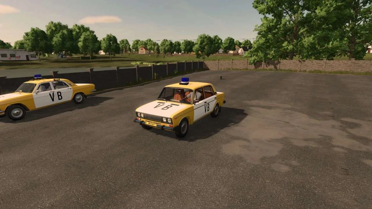 FS25 VAZ 2106 VB Updated v1.0 Cars Mod FS25 Mod Free Download