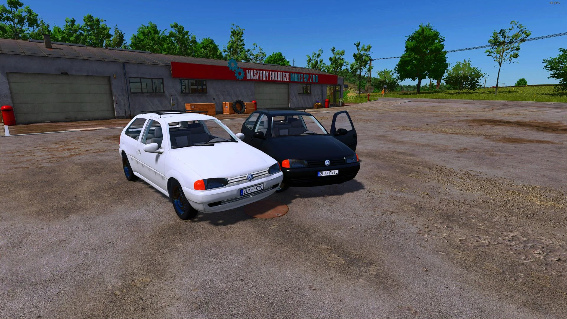 FS25 Volkswagen Gol G2 V1.0 Cars Mod FS25 Mod Free Download