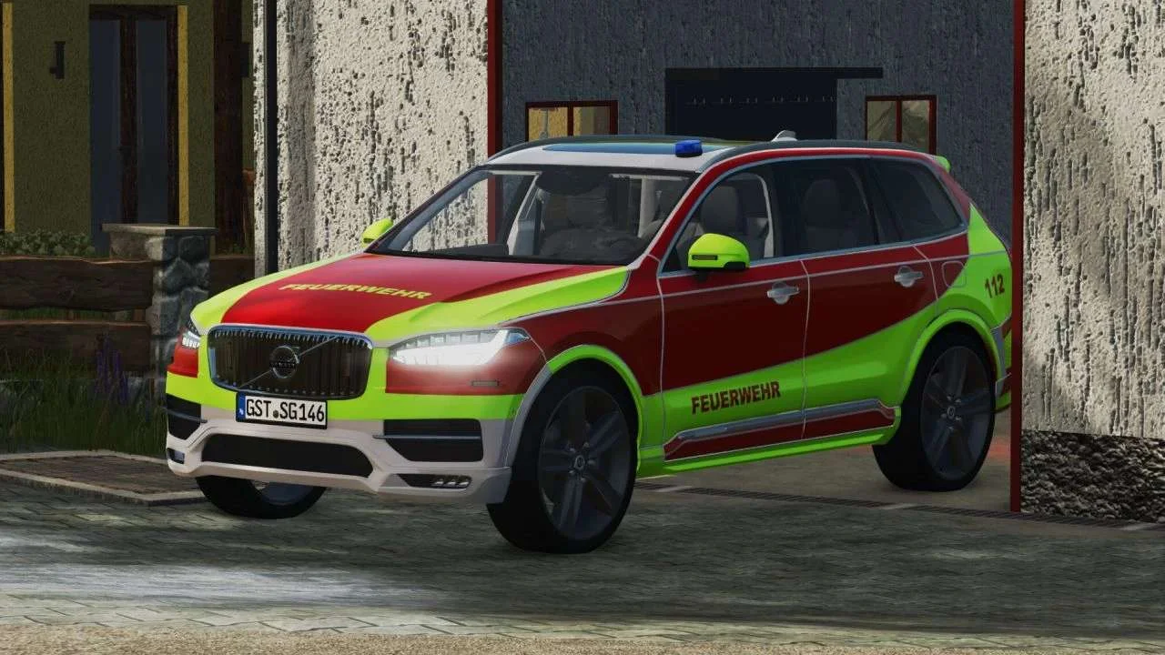 FS25 Volvo XC90 v2.0 Cars Mod FS25 Mod Free Download