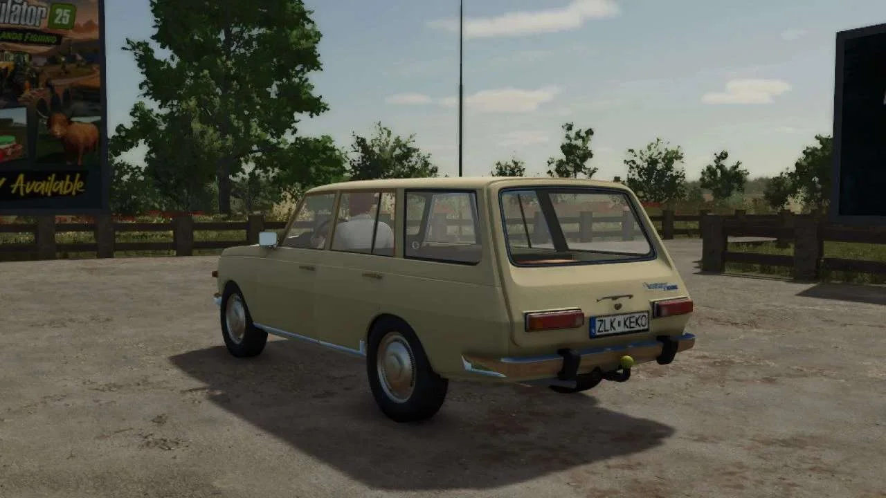 FS25 Wartburg Tourist V1.0.0.1 Cars Mod FS25 Mod Free Download