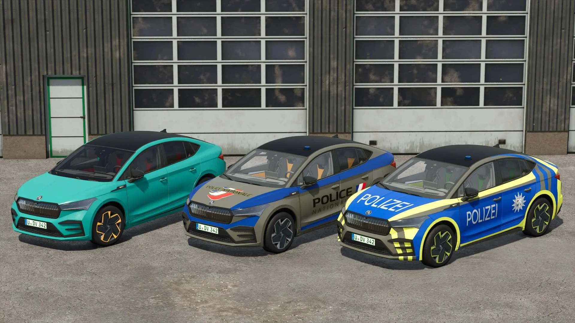 FS25 Škoda Enyaq Coupe RS IV Plus v1.0 Cars Mod FS25 Mod Free Download