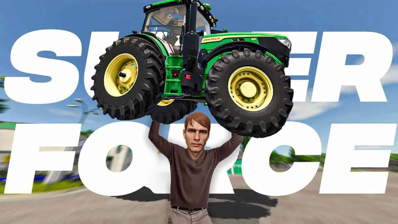 FS25 Super Force (multiplayer compatible) V1.0.0.2 Cheats Mod FS25 Mod Free Download
