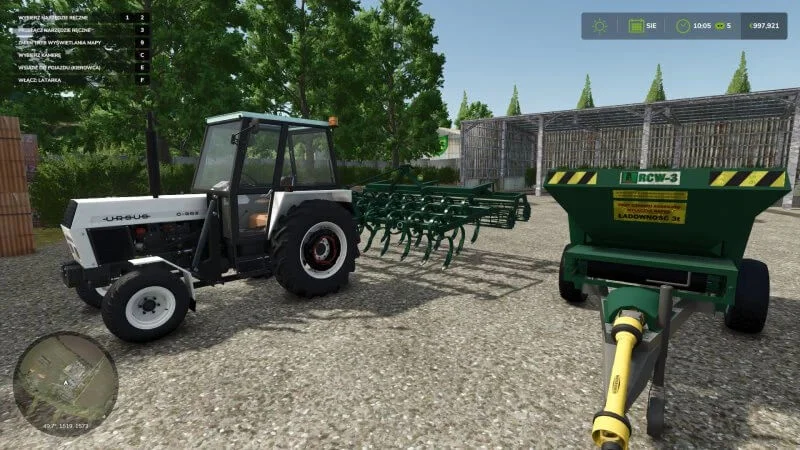 FS25 Cultivator 4 meters v1.0 Cultivators Mod FS25 Mod Free Download