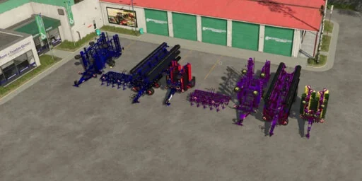 FS25 Cultivators/disk harrows and plows v1.0 FS25 Mod Free Download