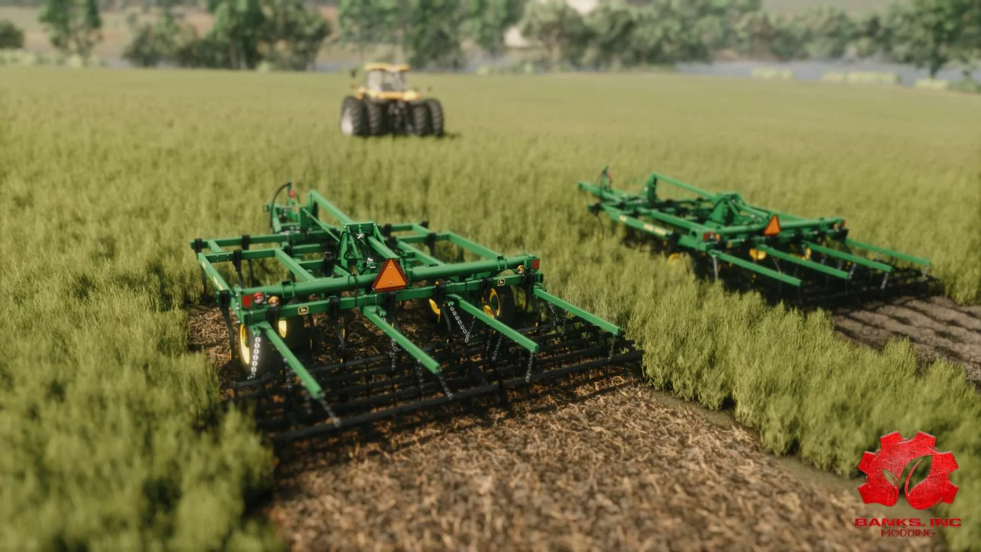FS25 John Deere 980 cultivator Edit v1.0 Cultivators Mod FS25 Mod Free Download