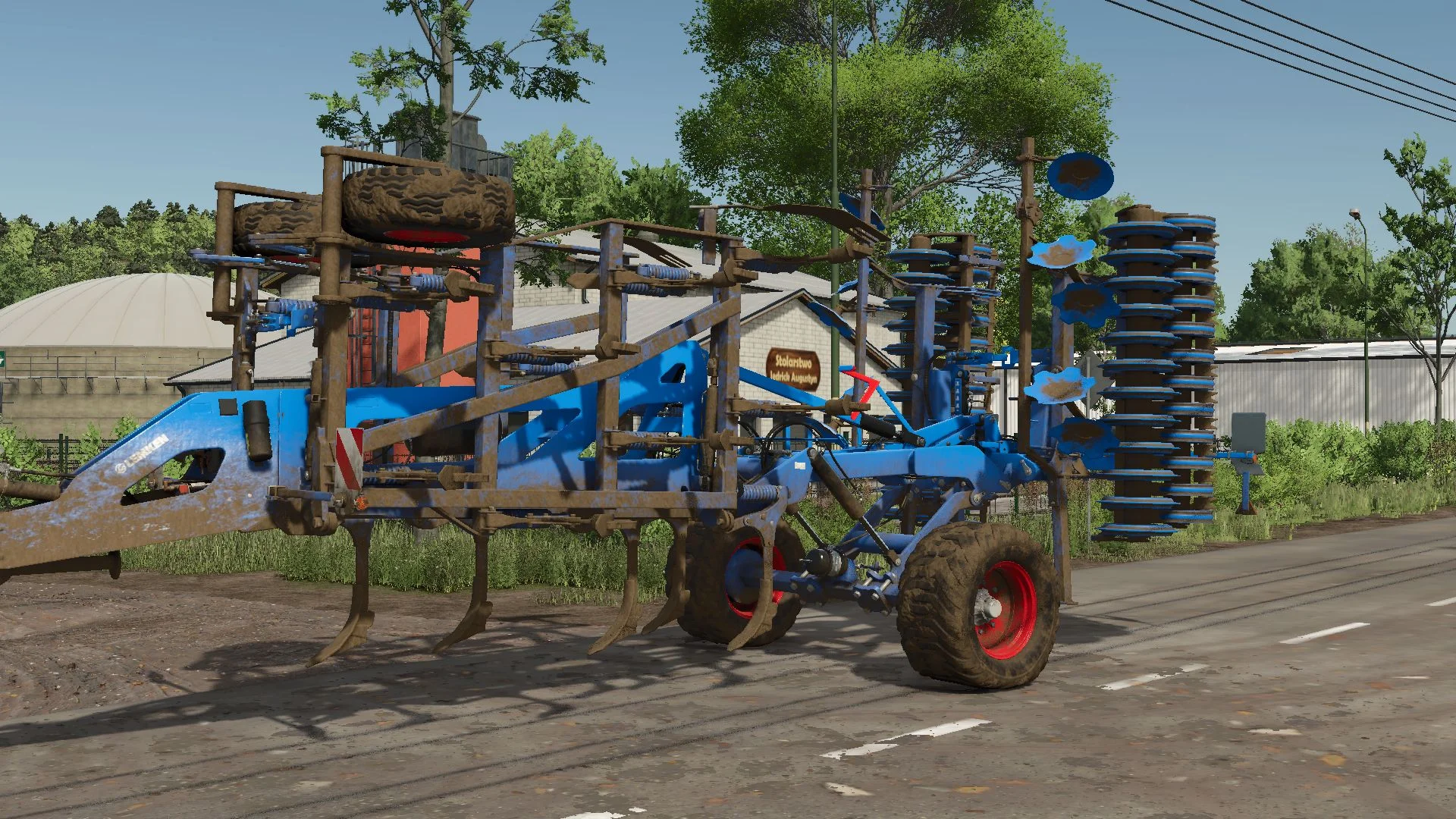 FS25 Lemken Karat 12 v1.0 Cultivators Mod FS25 Mod Free Download