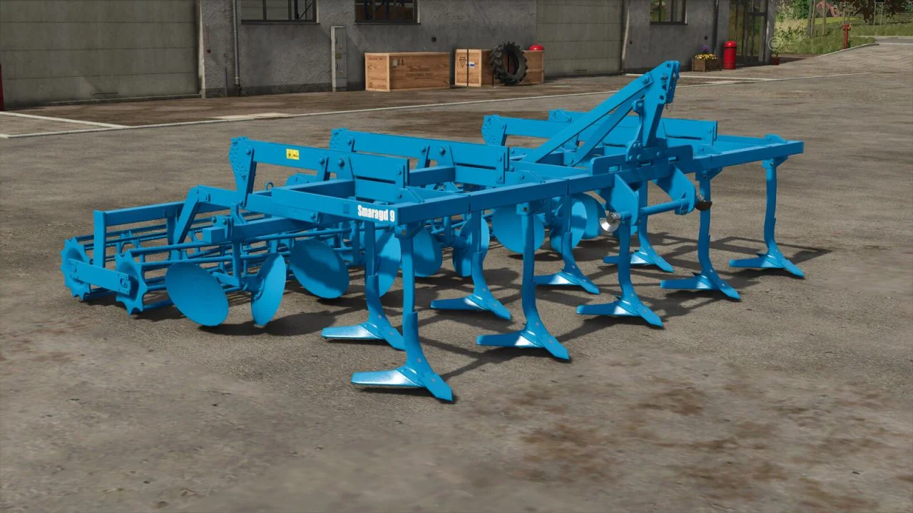 FS25 Lemken Smaragd 9/400 Cultivator v1.0 Cultivators Mod FS25 Mod Free Download
