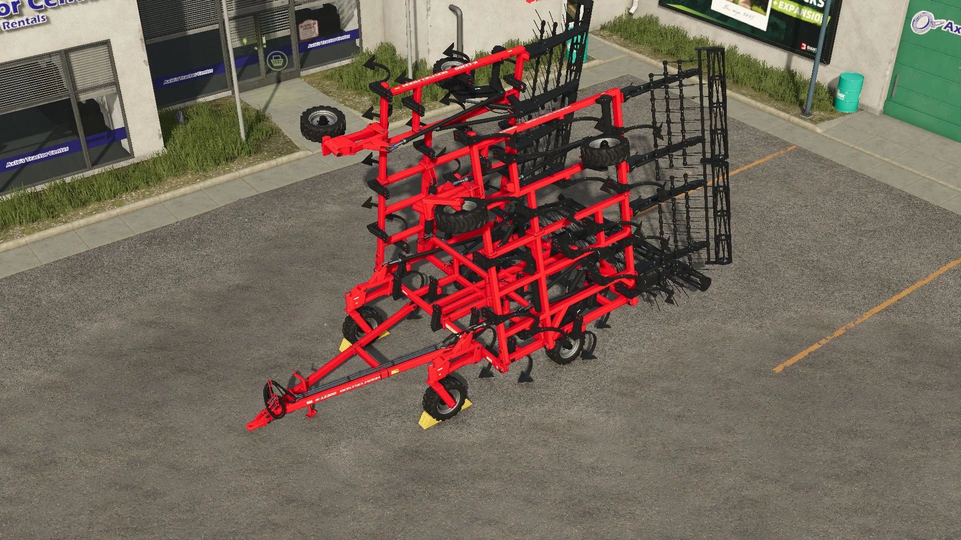 FS25 Rostelmash K12200 v1.0 Cultivators Mod FS25 Mod Free Download