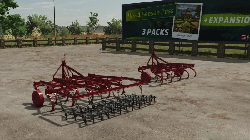 FS25 Selfmade Cultivator v1.0 Cultivators Mod FS25 Mod Free Download