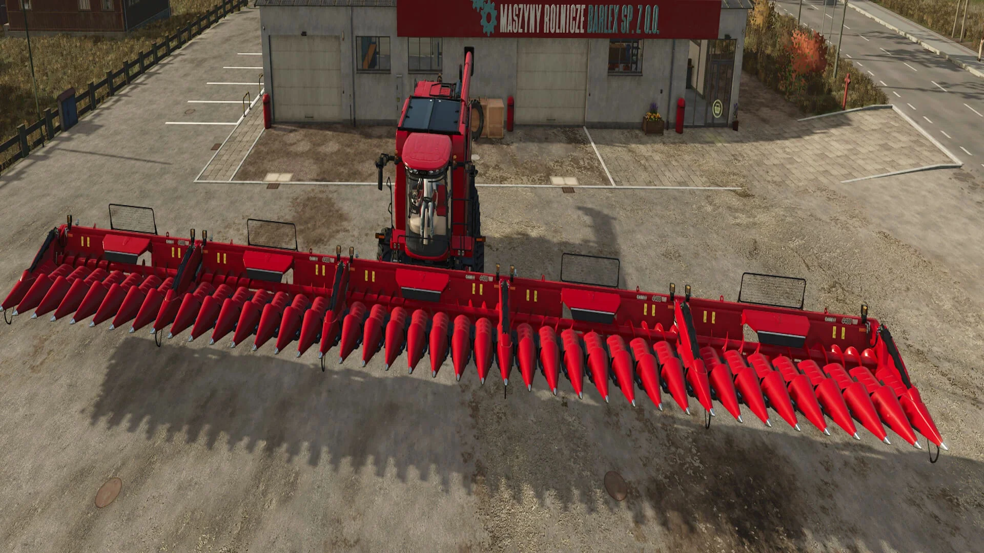 FS25 Case corn cutter 30m v1.0 Cutters Mod FS25 Mod Free Download