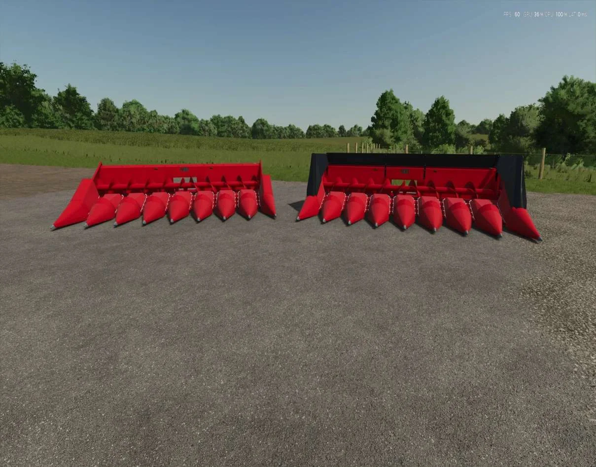 FS25 CASEIH 1000 SERIES CORNHEADS v1.0 Cutters Mod FS25 Mod Free Download