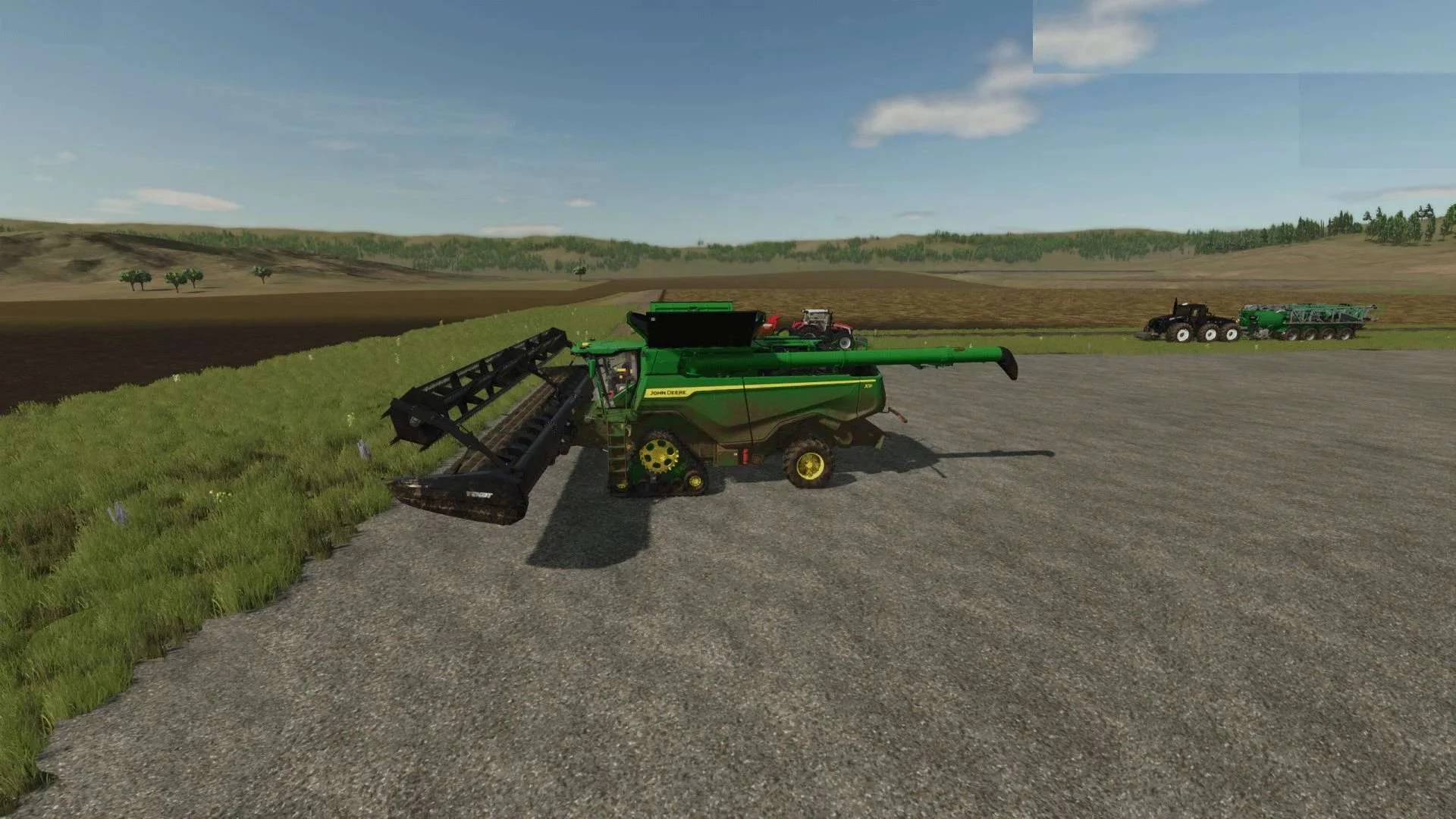 FS25 Fendt PowerFlow 37m v1.0 Cutters Mod FS25 Mod Free Download