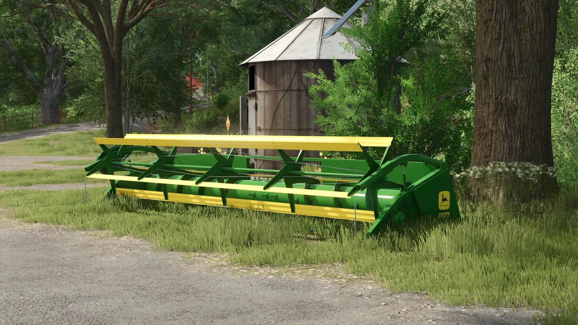 FS25 John Deere 200 Series v1.0 Cutters Mod FS25 Mod Free Download