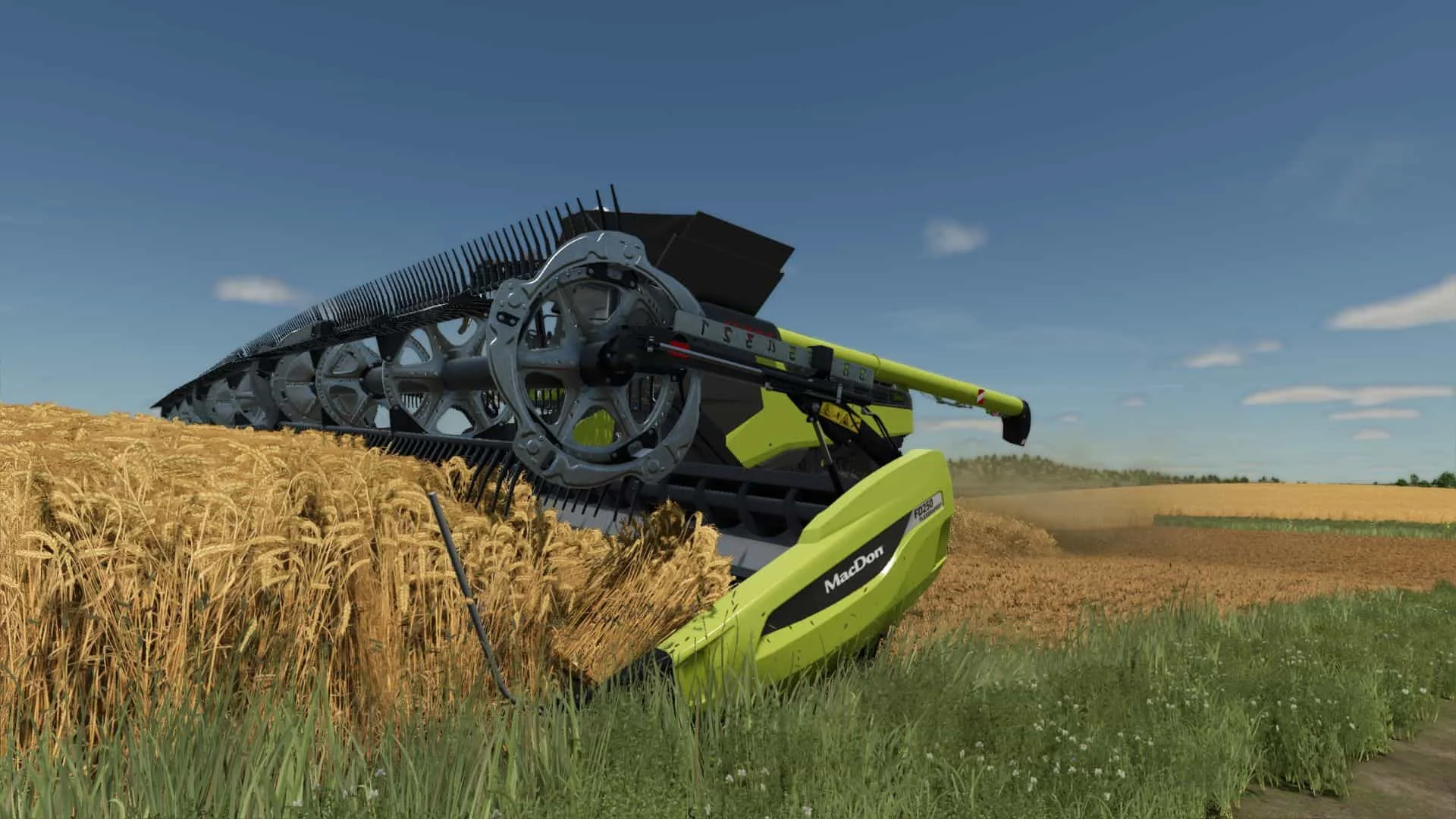 FS25 MacDon FD250 Claas Edition v1.0.0.1 Cutters Mod FS25 Mod Free Download
