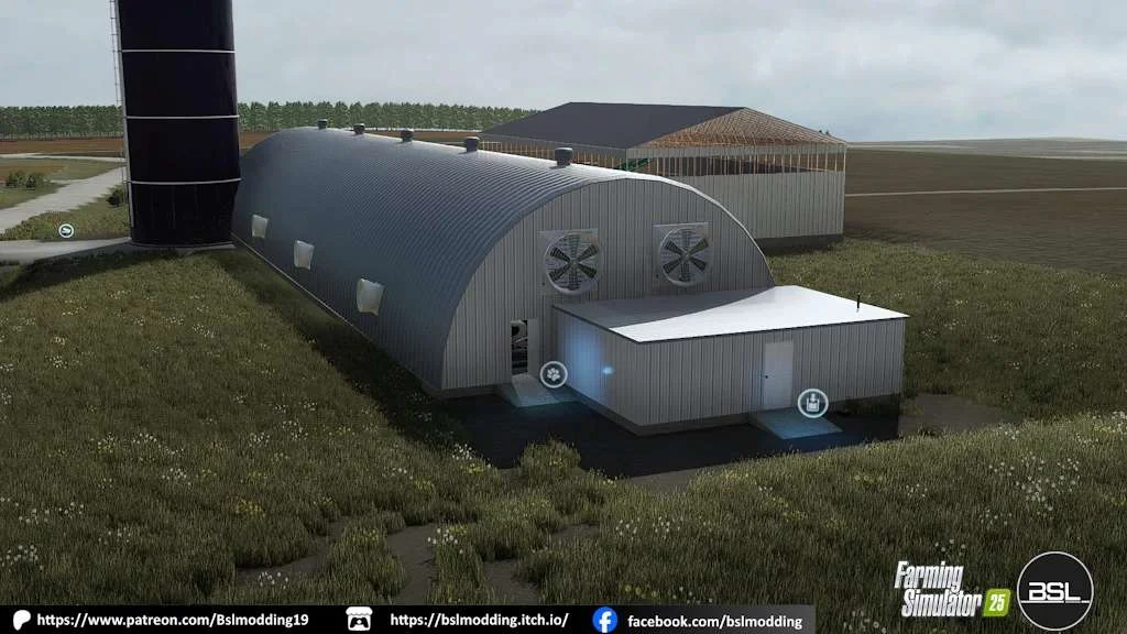 FS25 165×42 Dome tie stall v1.0 Objects Mod FS25 Mod Free Download