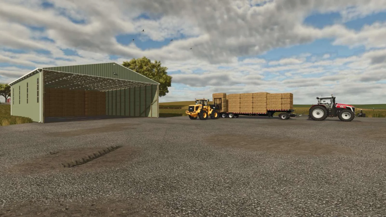 FS25 60×80 Bale Storage v1.0 Objects Mod FS25 Mod Free Download