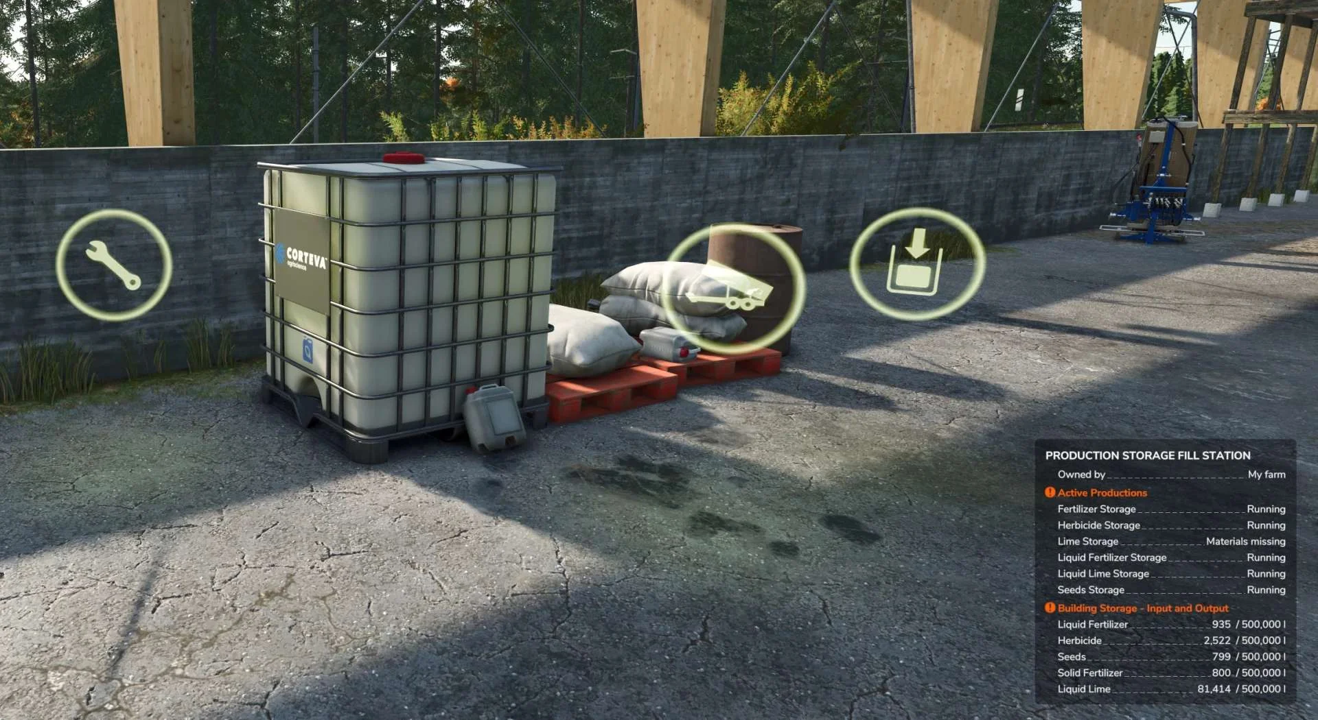 FS25 83 Product Storage Station v1.0 Objects Mod FS25 Mod Free Download