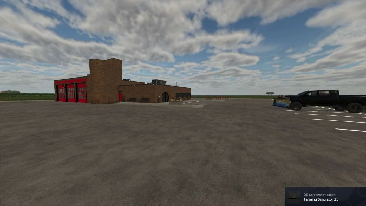FS25 ACH25 Fire Station 2 v1.0 Objects Mod FS25 Mod Free Download