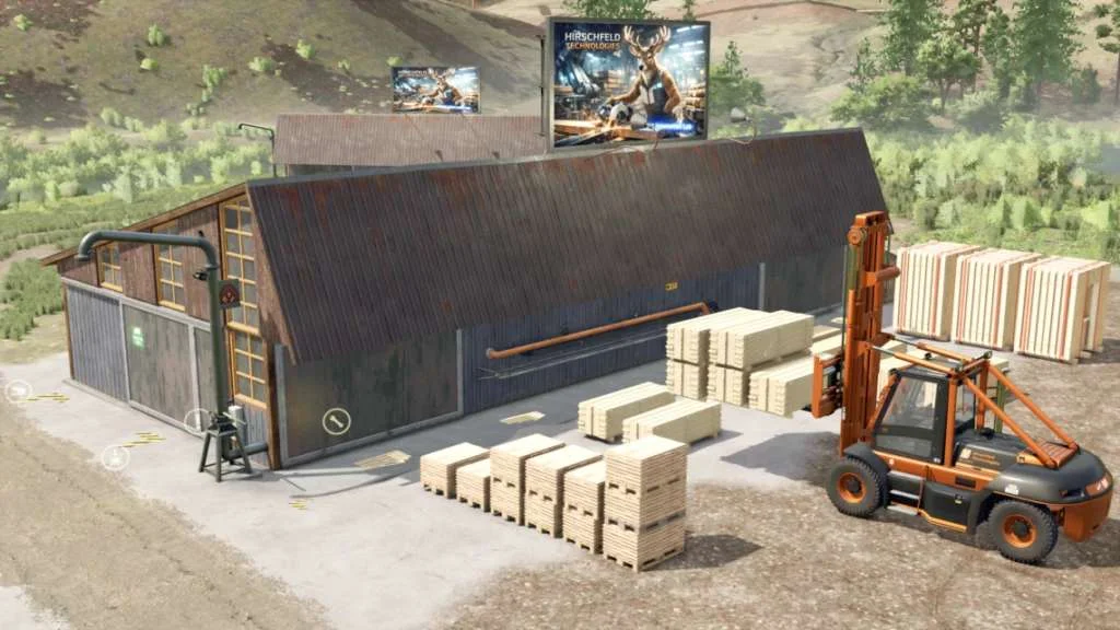 FS25 Advanced Sawmill MH Edition v1.0 Objects Mod FS25 Mod Free Download