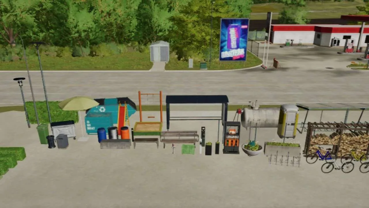 FS25 Alpine Props v2.0 Objects Mod FS25 Mod Free Download