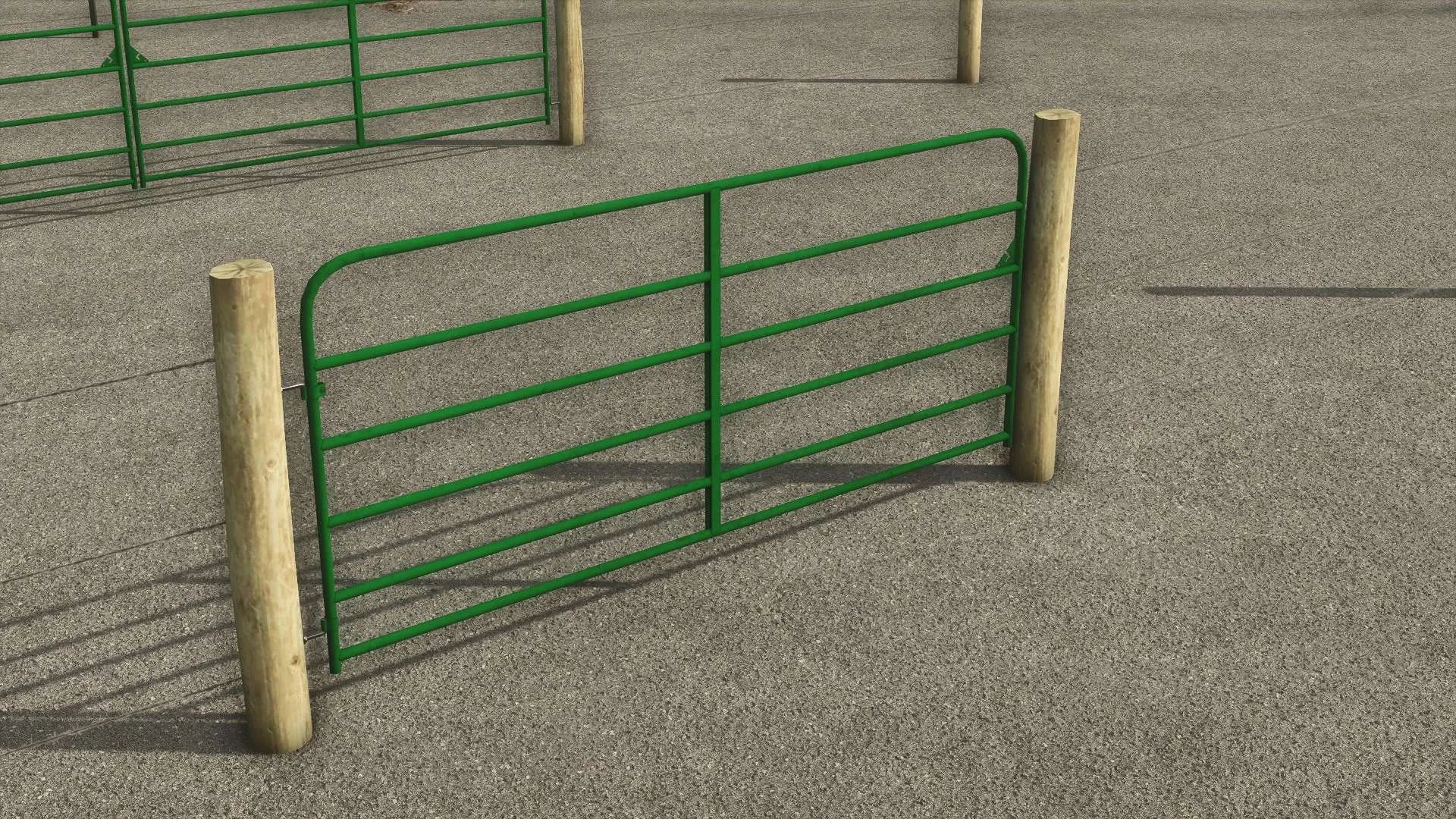 FS25 American Fence and Gates v1.0 Objects Mod FS25 Mod Free Download