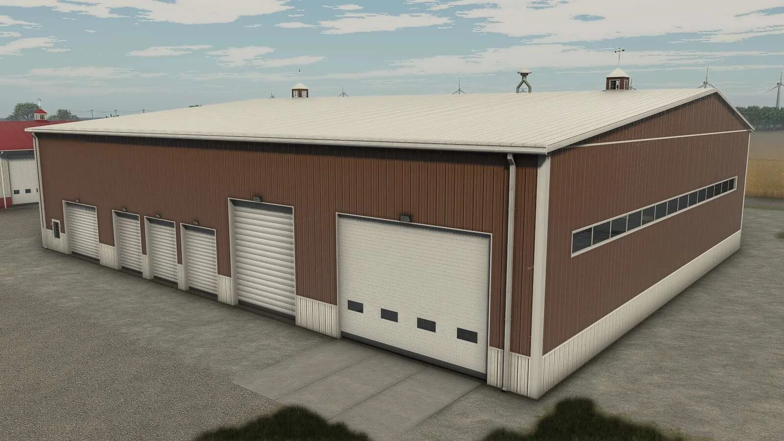 FS25 American Midwest Maintenance Shop v1.0.0.5 Objects Mod FS25 Mod Free Download