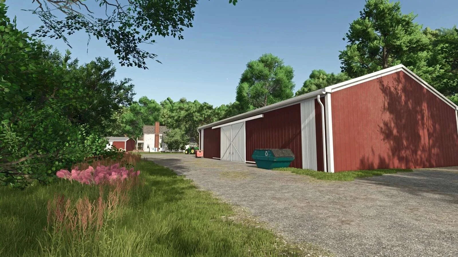 FS25 American Shed Pack v1.0 Objects Mod FS25 Mod Free Download