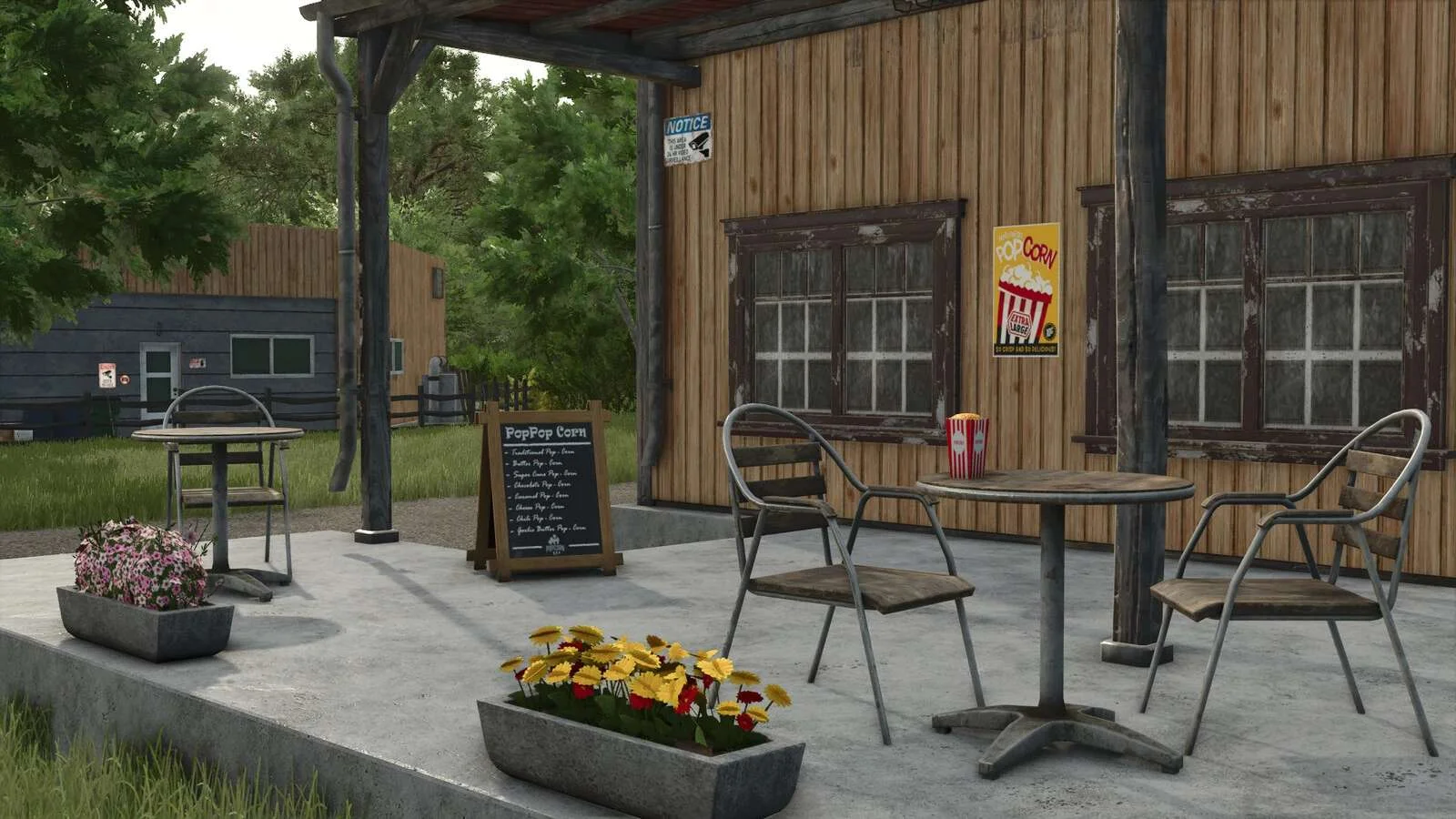 FS25 Artisanal PopCorn Factory v1.0 Objects Mod FS25 Mod Free Download