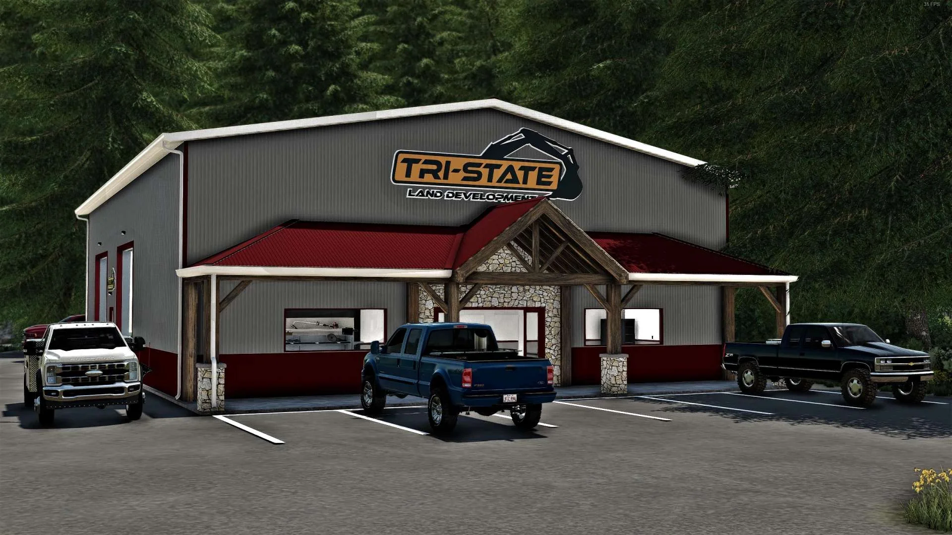 FS25 ATC 60X80 SHOP TRISTATE v1.0 Objects Mod FS25 Mod Free Download