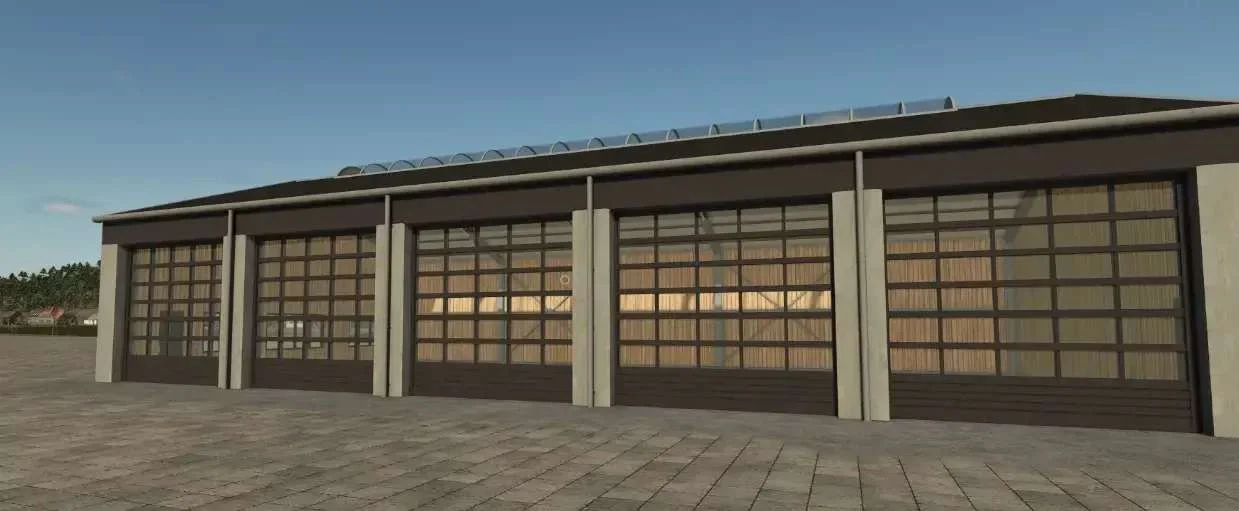 FS25 AustriaModding Modern Shed v1.1 Objects Mod FS25 Mod Free Download
