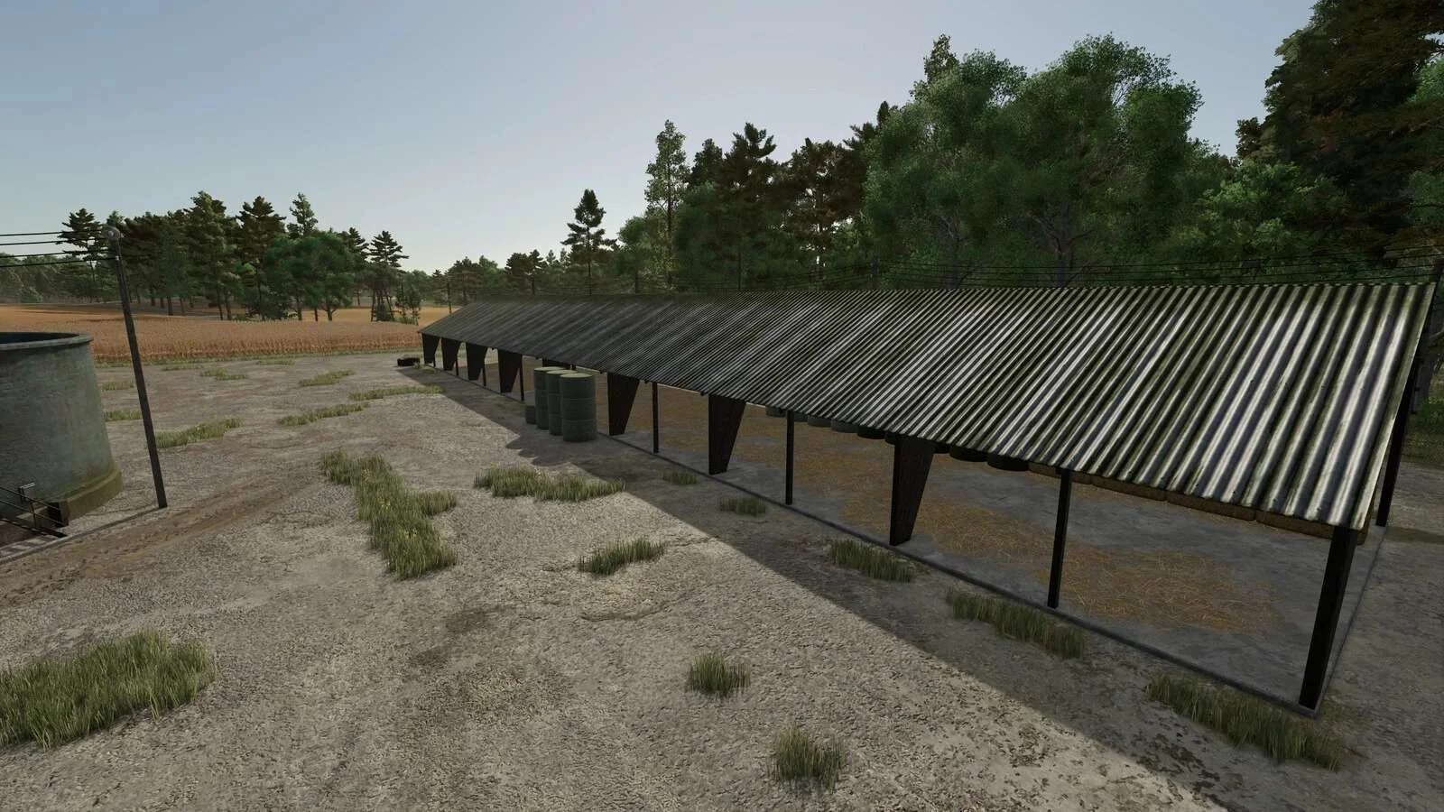 FS25 Automatic Bale Shelter v1.0 Objects Mod FS25 Mod Free Download
