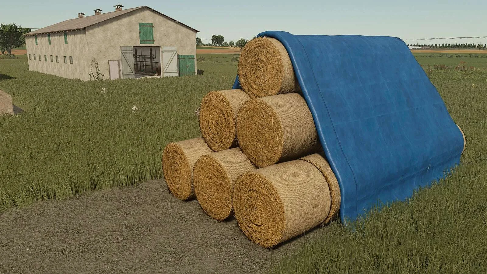 FS25 Bale Storage v1.0 Objects Mod FS25 Mod Free Download