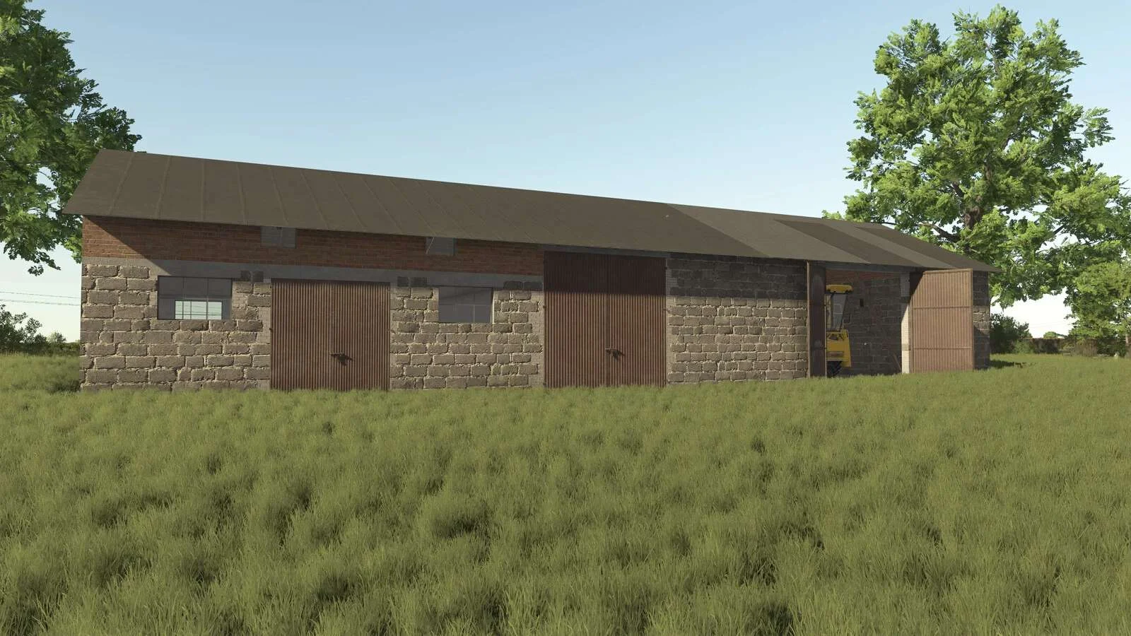 FS25 Barn With Pigsty v1.0 Objects Mod FS25 Mod Free Download