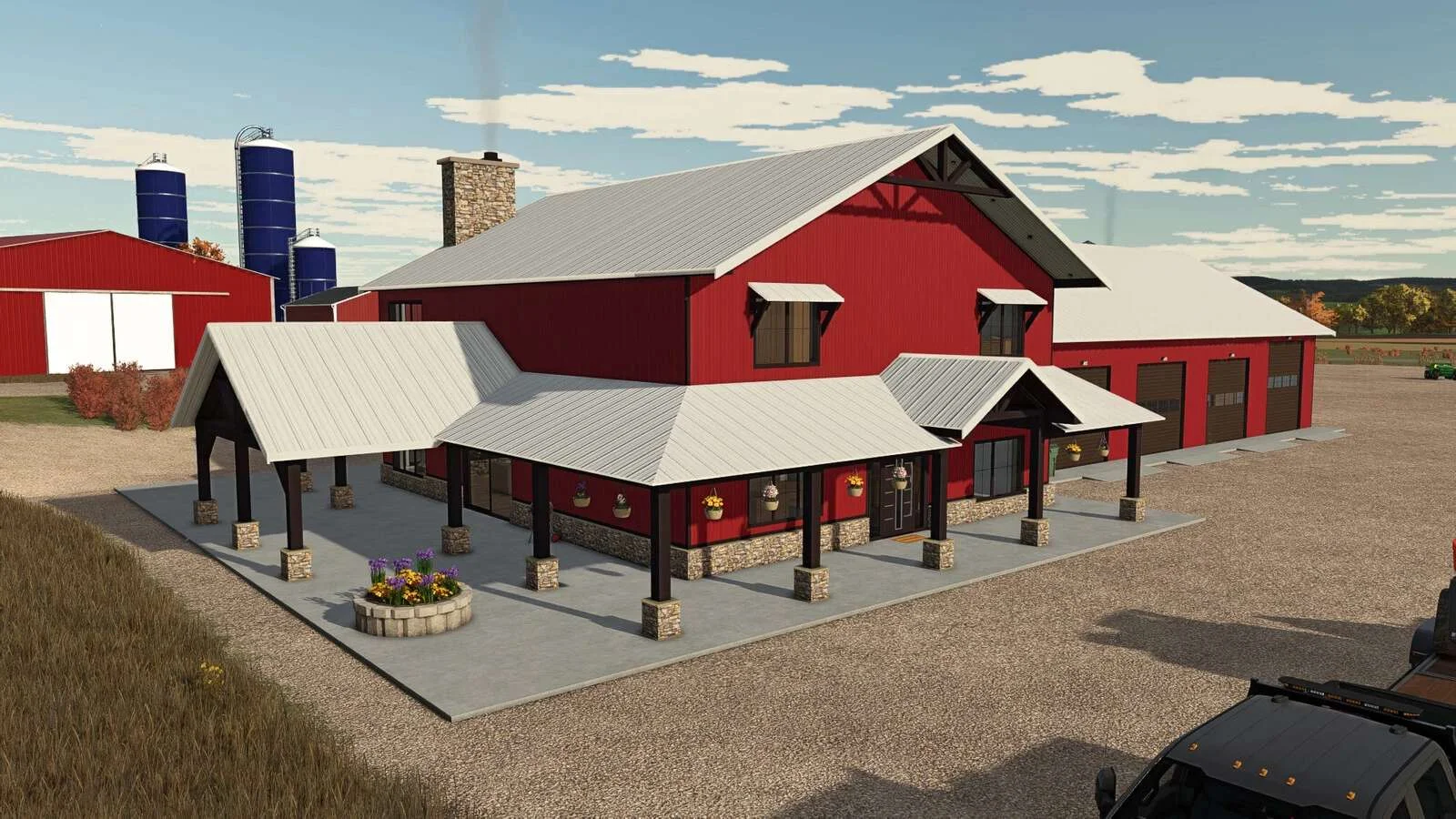 FS25 BarnDom v1.0 Objects Mod FS25 Mod Free Download
