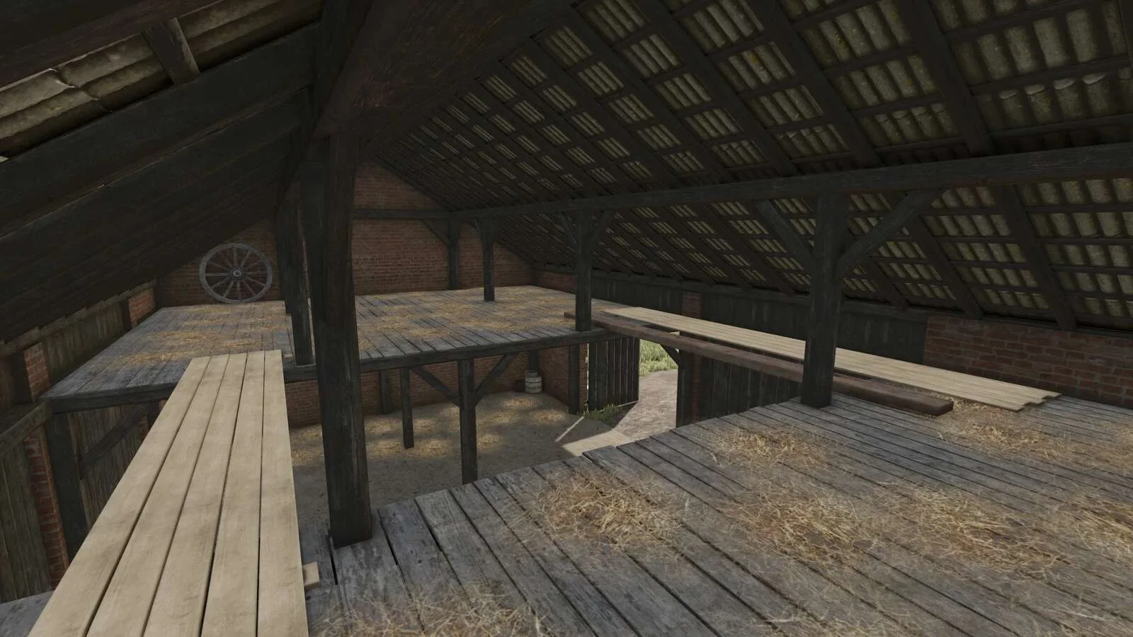FS25 Barns Package v1.0 Objects Mod FS25 Mod Free Download