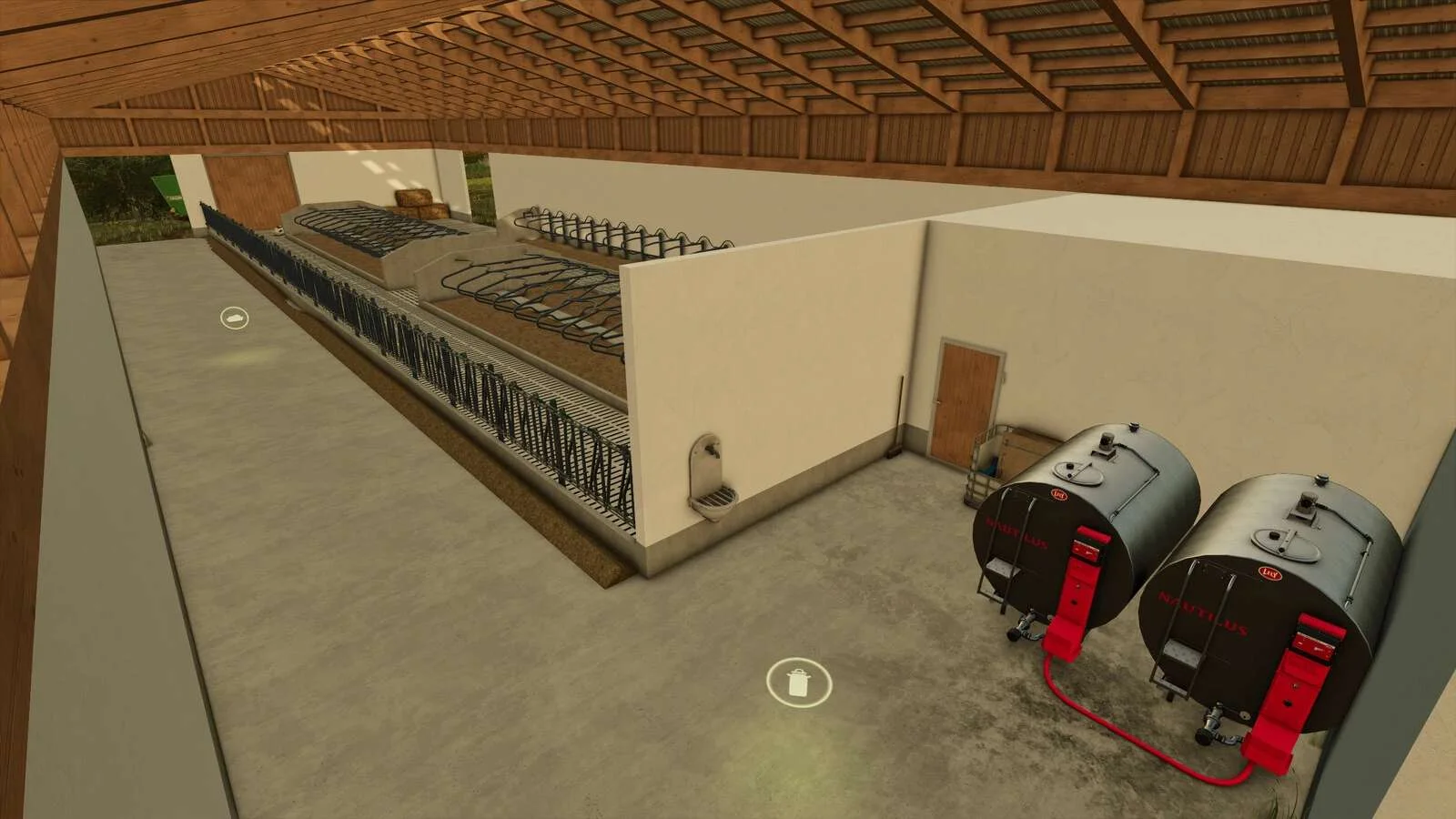 FS25 Bavarian Cowshed v1.0 Objects Mod FS25 Mod Free Download