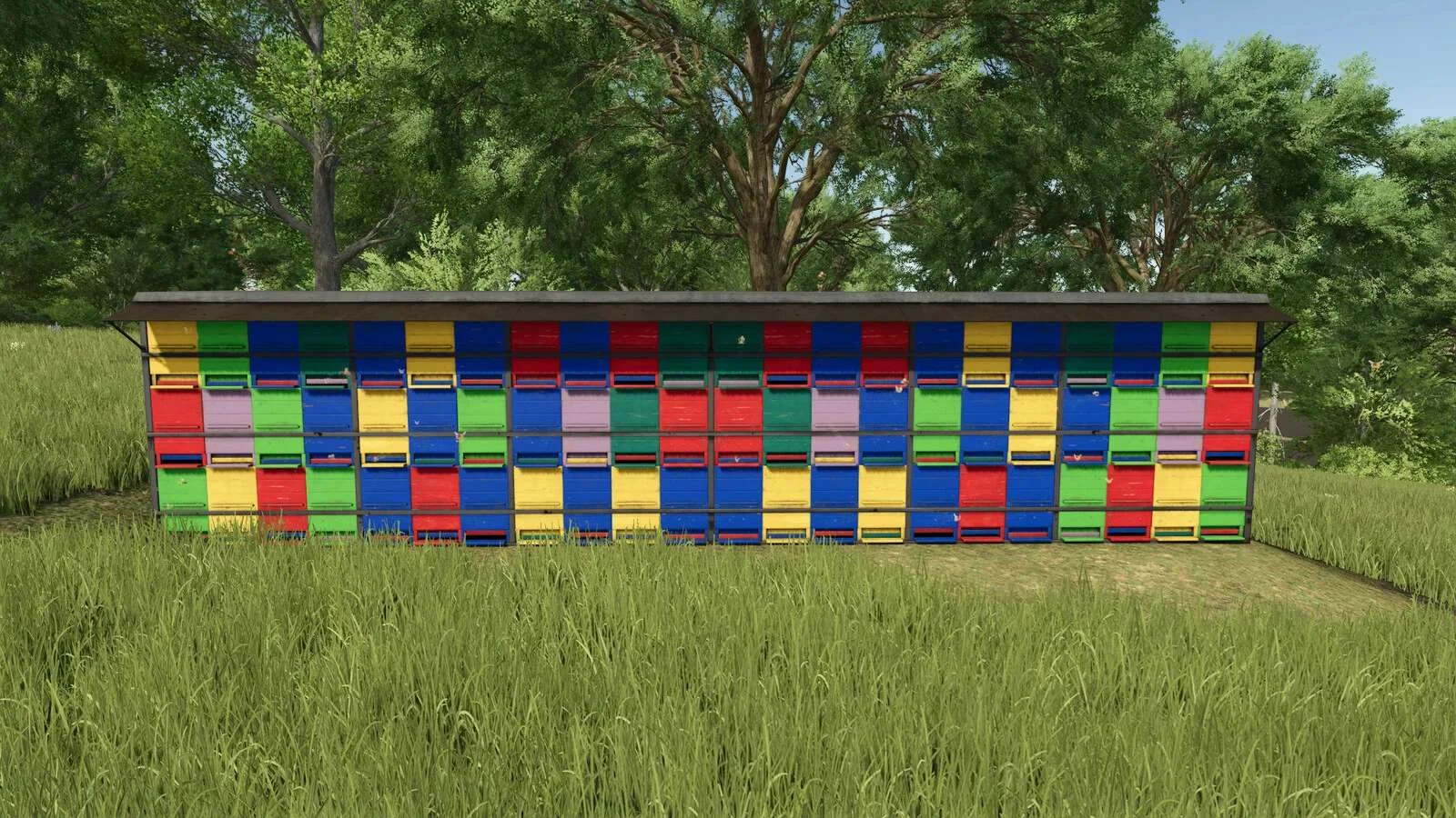 FS25 Beehive Xtra-Large v1.0 Objects Mod FS25 Mod Free Download