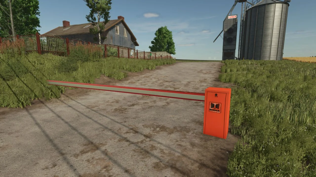 FS25 Beninca Barrier Placeable V1.0.0.1 Objects Mod FS25 Mod Free Download