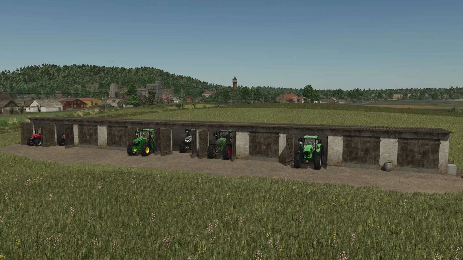 FS25 Big Garage PGR v1.0 Objects Mod FS25 Mod Free Download
