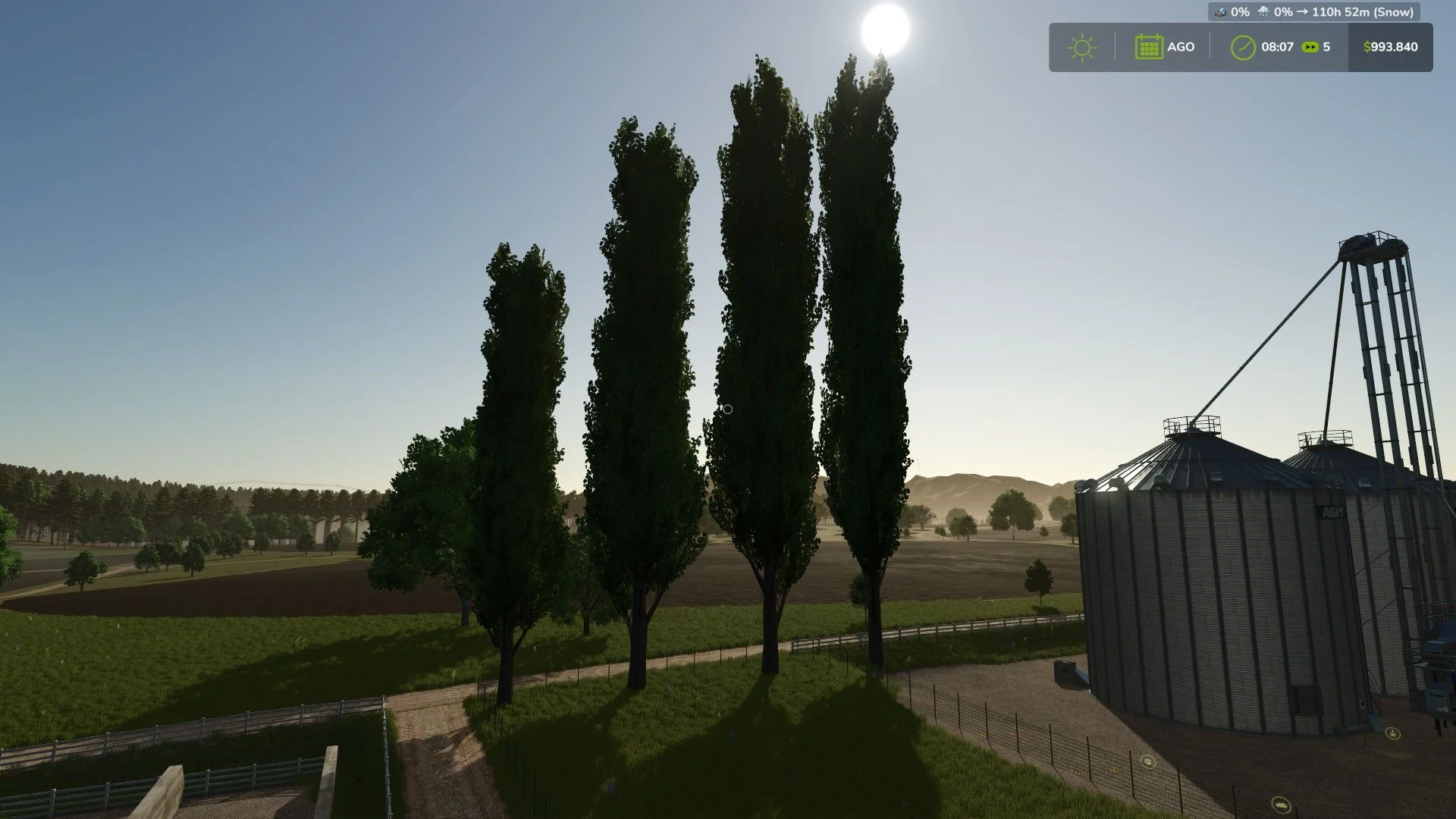 FS25 Black poplar (tree) V1.0.2 Objects Mod FS25 Mod Free Download